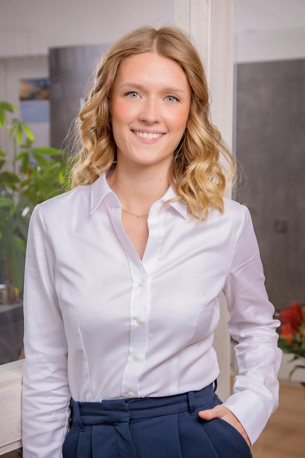 Alina Tonndorf, studentische Mitarbeiterin bei Krebs & Behr