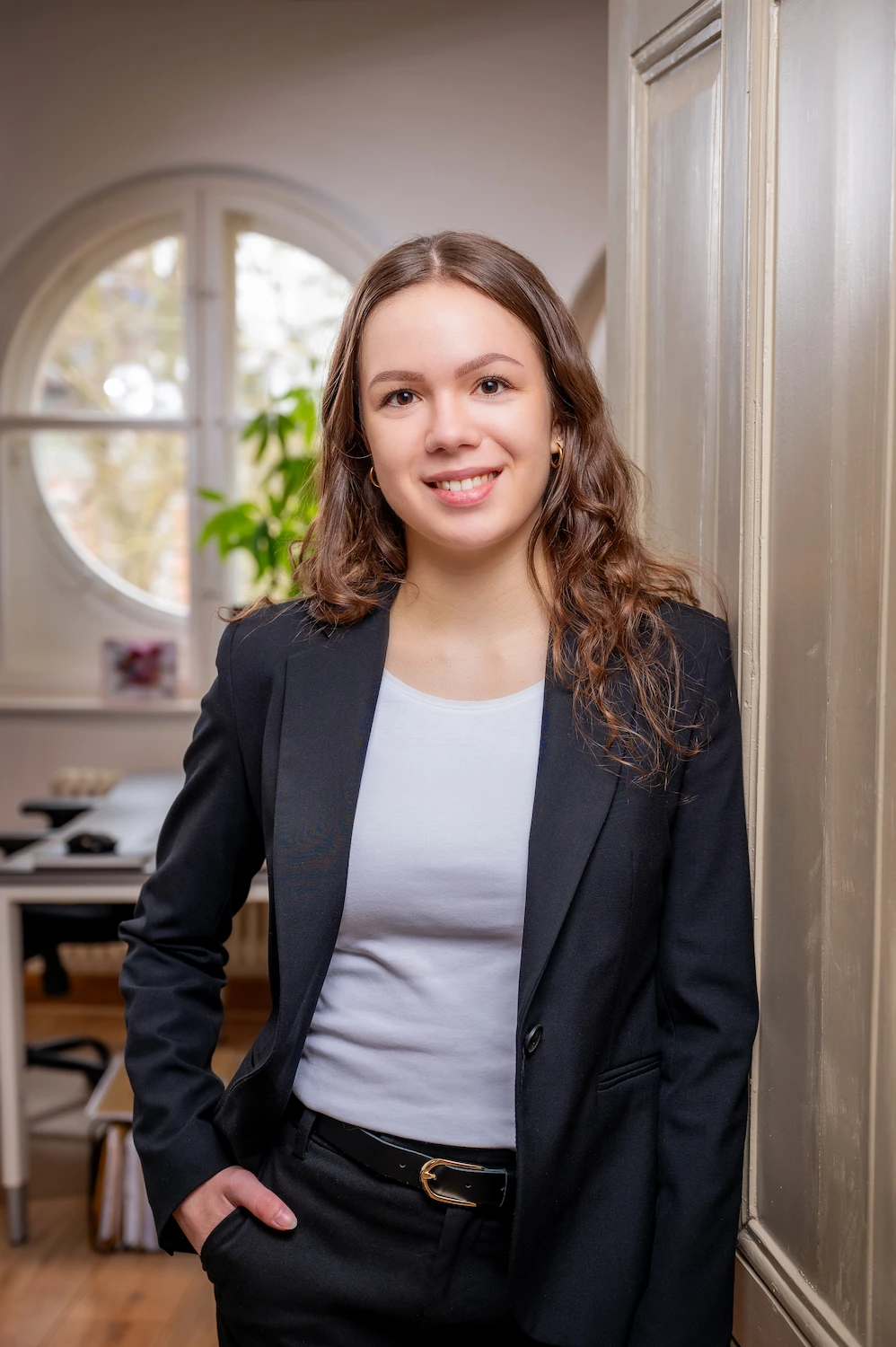 Luisa Pohle, studentische Mitarbeiterin bei Krebs & Behr